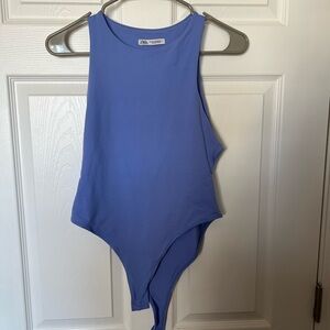 Zara Soft Blue Bodysuit